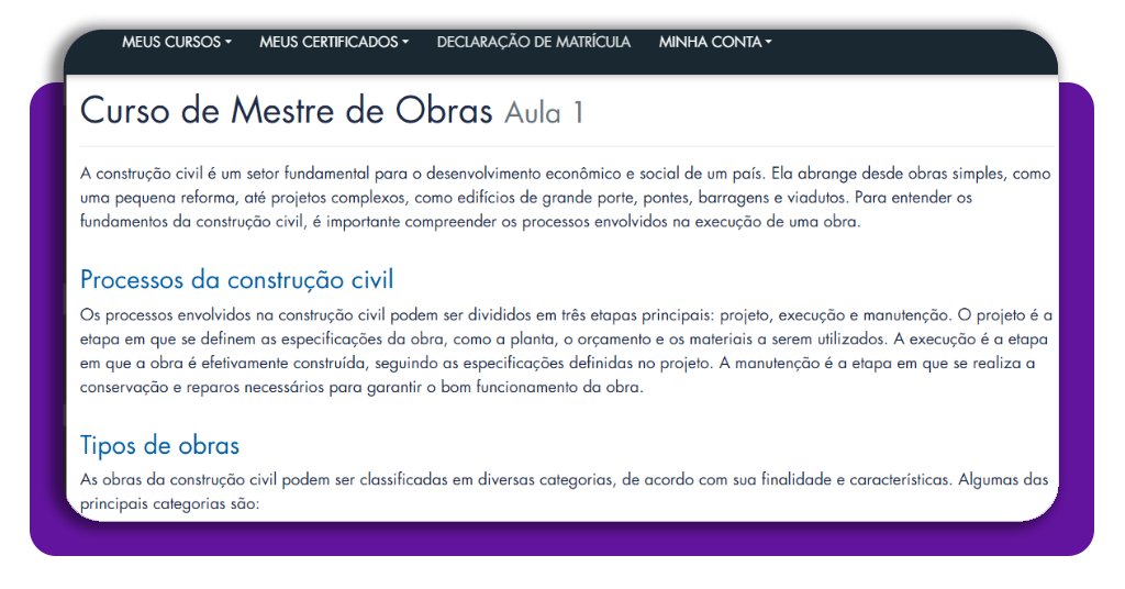 Manual do mestre de obras