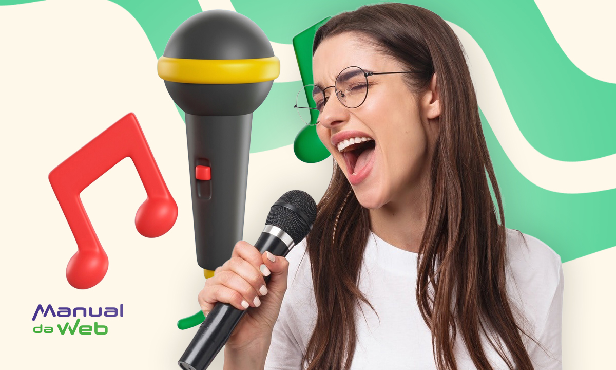 Aplicativo de karaokê de músicas antigas