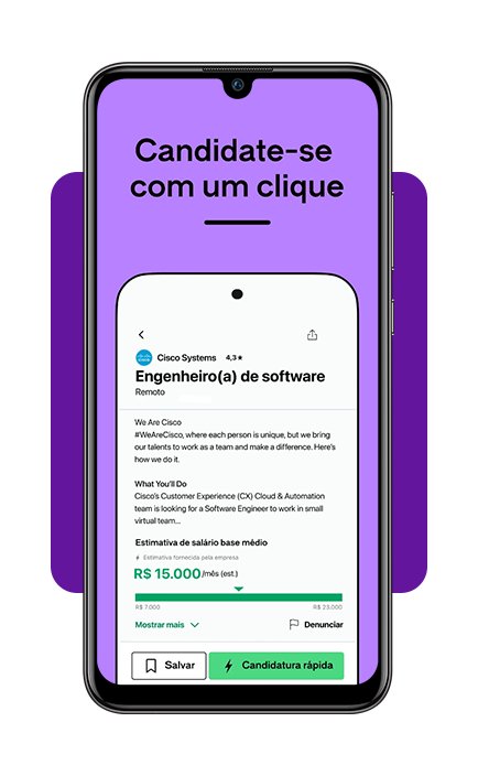 Encontre vagas em fábricas da sua cidade: cadastre seu currículo agora 4 Faça sua candidatura pelo aplicativo, com a alternativa de usar o botão de candidatura rápida para aplicar com o formulário do Indeed