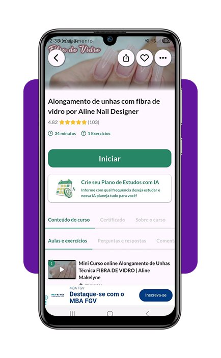 Curso de manicure de unhas de fibra grátis: pegue seu certificado 4 Corpo 3 Manicure fibra gratis