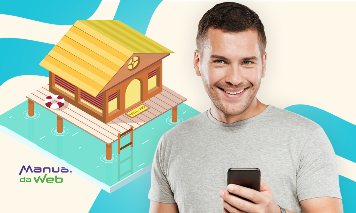Construir casas de palafitas pelo celular