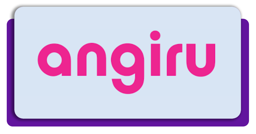 Interface da rede social Angiru mostrando design nostálgico similar ao Orkut
