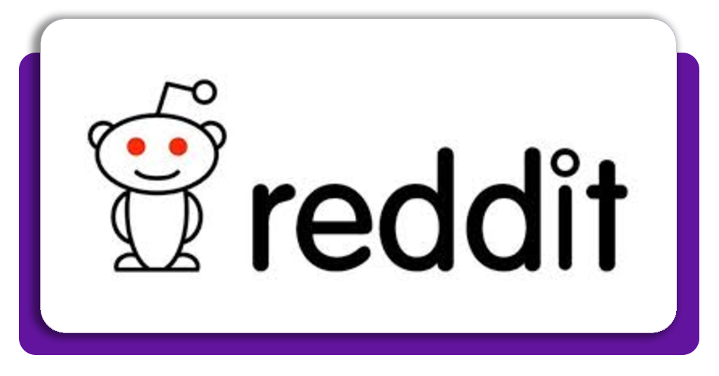 Interface do Reddit mostrando comunidades organizadas por temas específicos