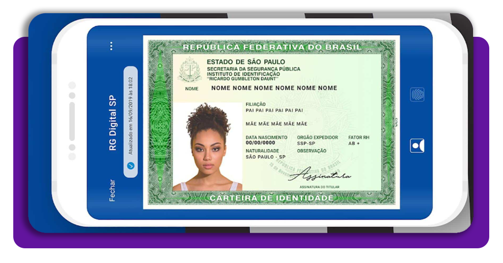 Conheça o app que baixa o RG Digital no seu celular grátis 4 RG Digital disponível no aplicativo Gov.br