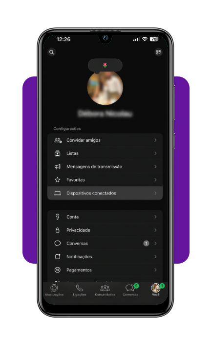 Saiba quem entrou no seu WhatsApp — baixe o app grátis e descubra 4 IMG 3541 03