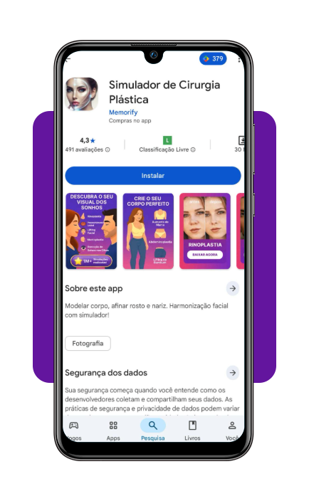 Aplicativo para simular sua rinoplastia grátis por foto no celular 2 IMG 4854 01
