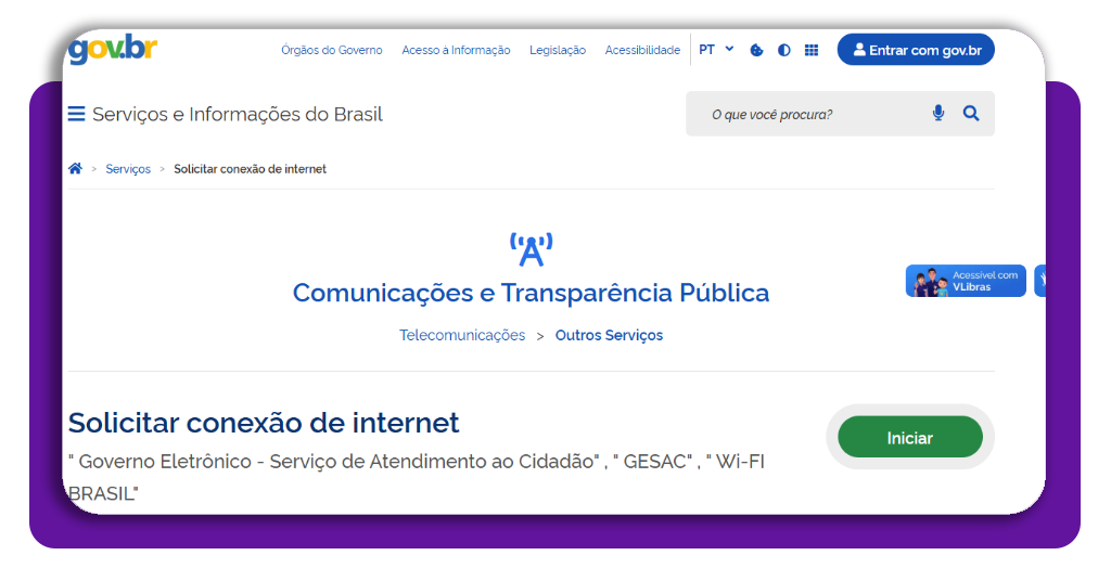 Internet de graça do governo — cadastre-se e veja como acessar 1 IMG 4864 01