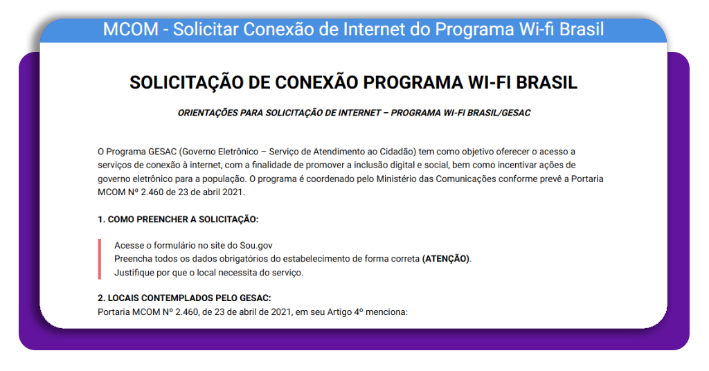 Internet de graça do governo — cadastre-se e veja como acessar 2 IMG 4864 02