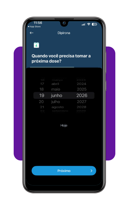 Aplicativo que envia alertas para não esquecer de tomar remédio 4 IMG 5478 03